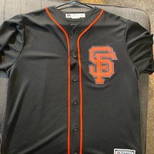 San Francisco Giants Jersey made in the USA, large Coolbase Material
